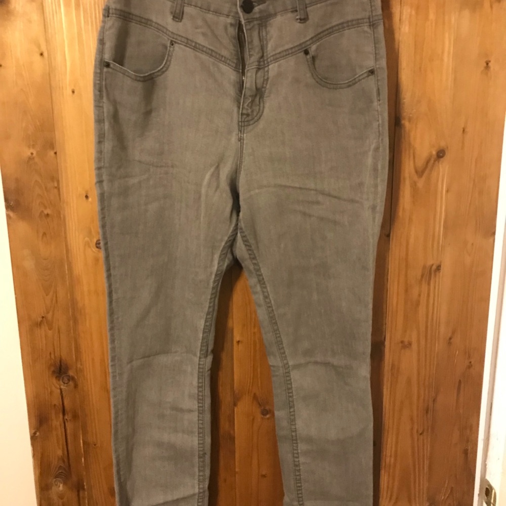 BDG High Rise Gray Jeans